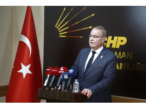 CHP Sözcüsü Faik Öztrak, Adıyaman'da gündemi değerlendirdi: