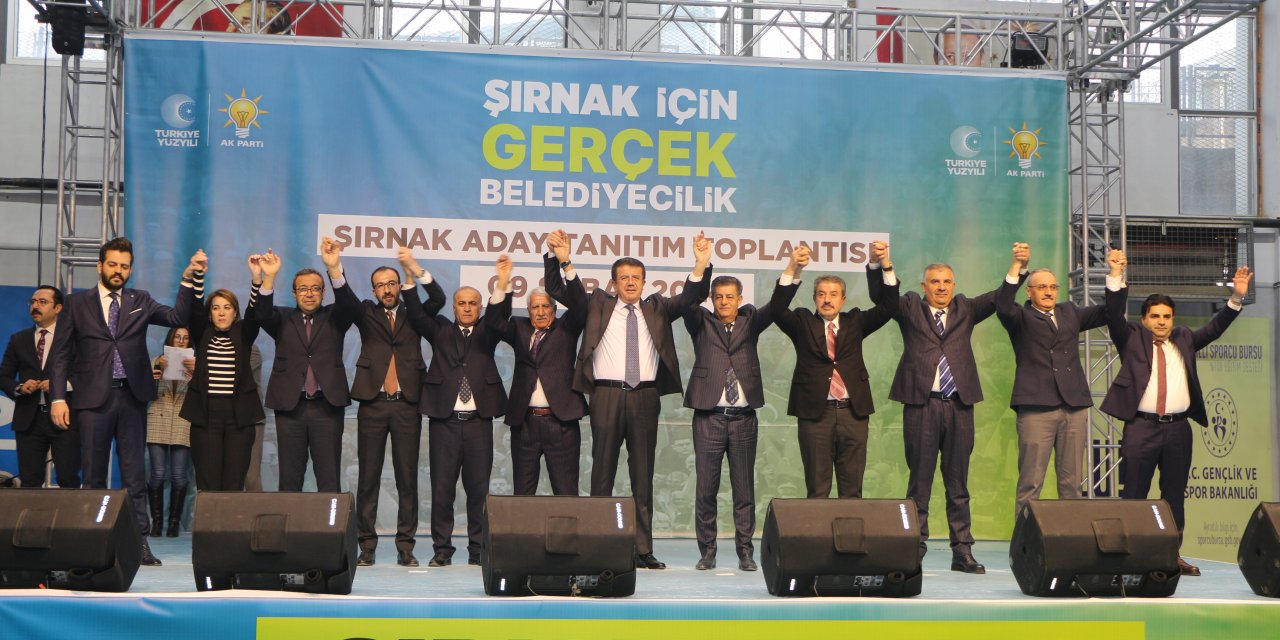 Şırnak’ta Ak Parti'nin İlçe Belediye Başkan Adayları Tanıtıldı