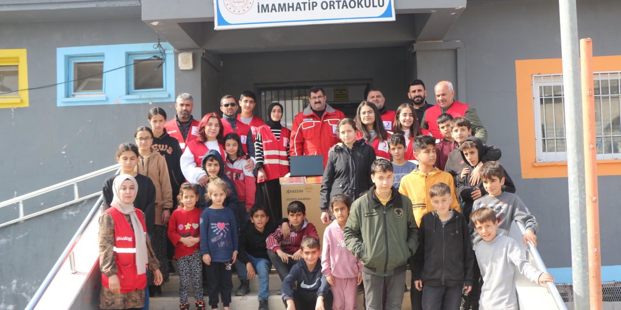 Şırnak Kızılay'dan Eğitime Büyük Destek