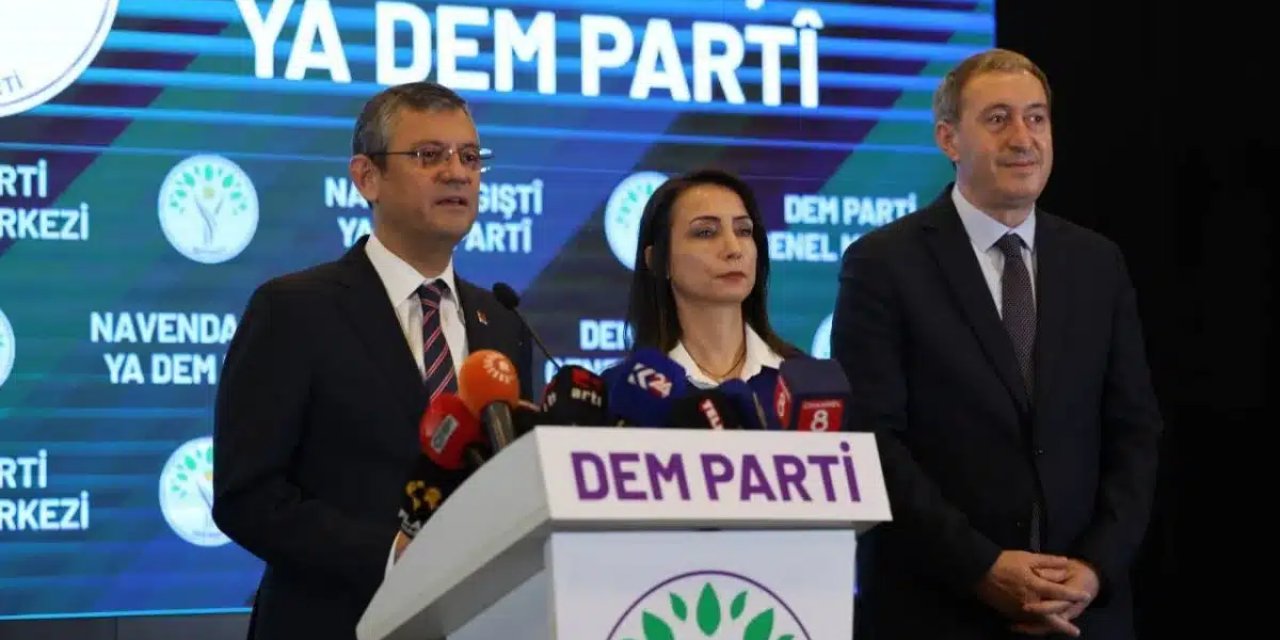 DEM Partinin İstanbul'da Aday Çıkarmasının Ardından Özgür Özel'den İlk Yorum Geldi