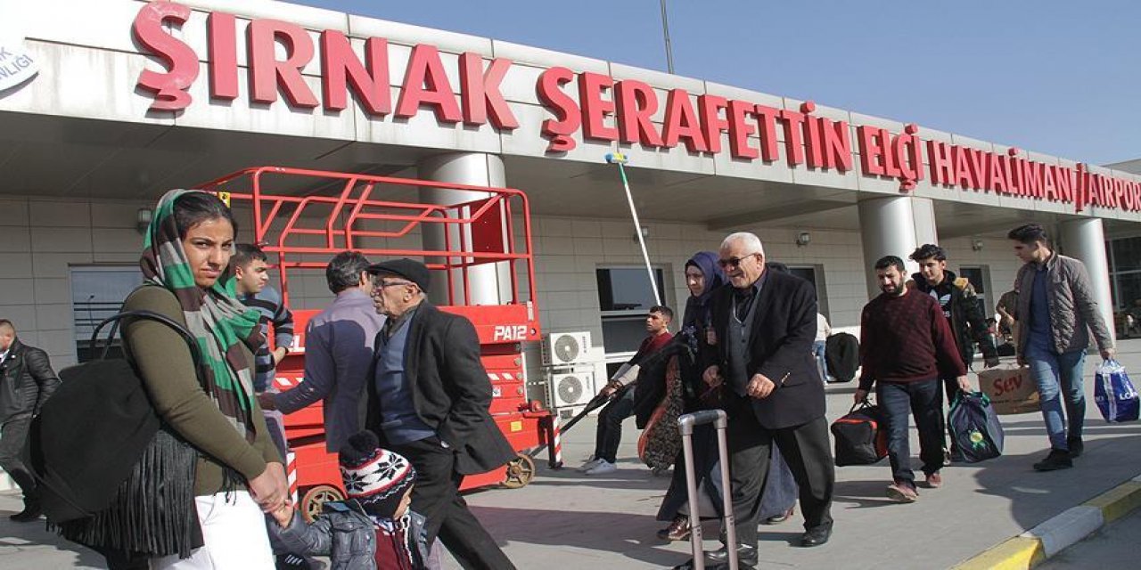 Şırnak’ta havayolu ile ulaşım tercihi arttı, bu illere de talep var