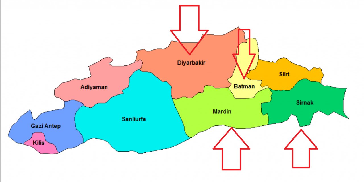 Dikkat! Şırnak, Diyarbakır, Batman ve Mardin İçin Uyarı Yapıldı: O Saatlere Dikkat