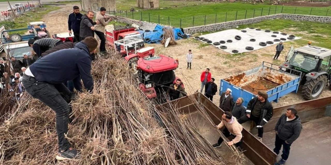 İzmirli iş insanı Şırnak’taki çiftçilere destek verdi