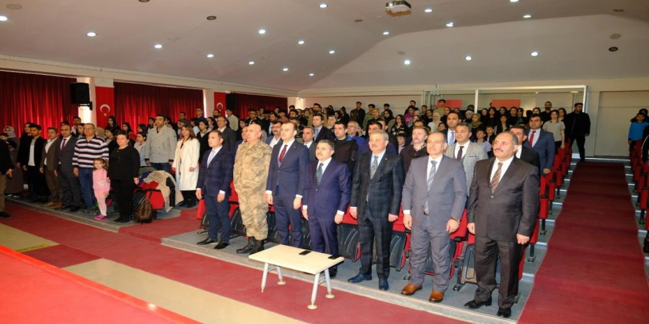Şırnak’ta 'İstiklal Marşının Kabulü ve Mehmet Akif Ersoy’u Anma Günü' programı