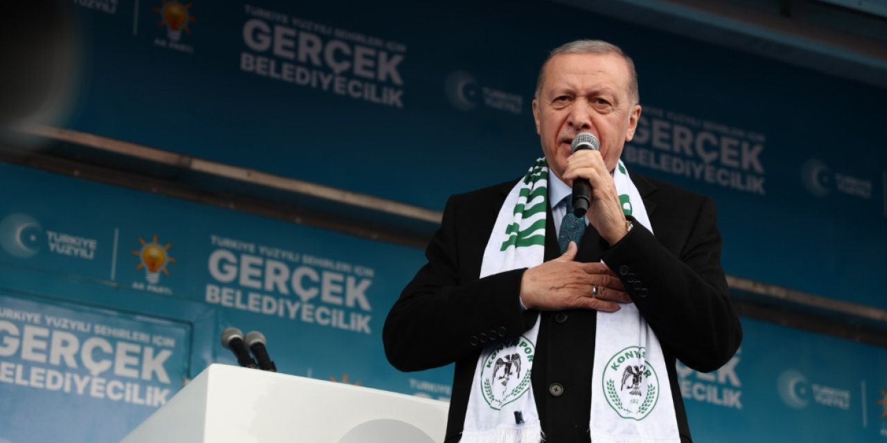 Cumhurbaşkanı Erdoğan: "CHP ile DEM  gizli saklı bir iş birliği halinde"