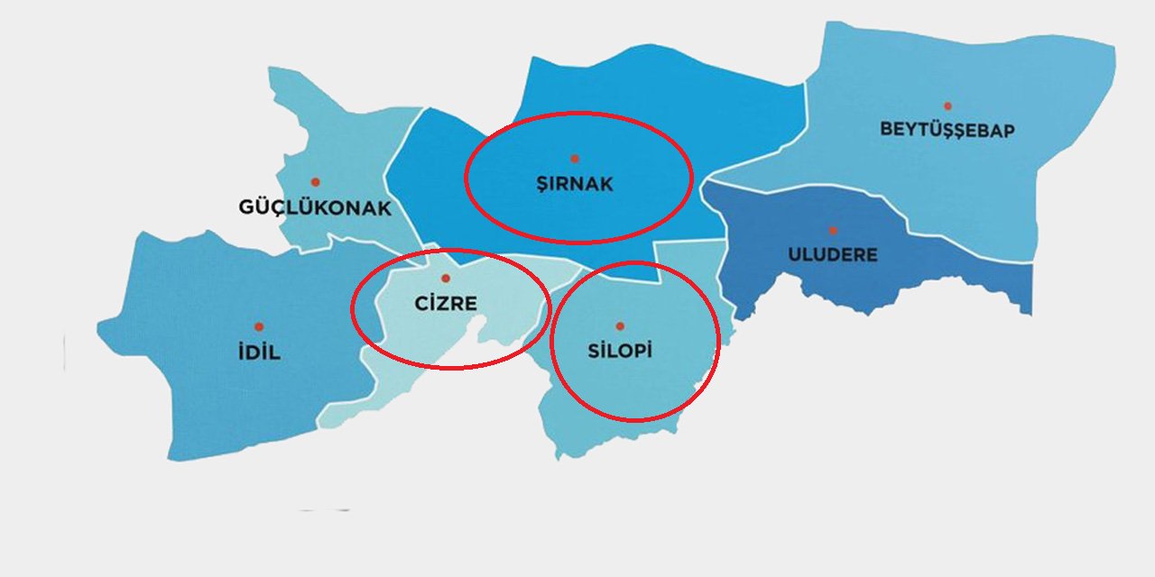 Şırnak Merkez, Cizre ve Silopi İlçelerindeki Vatandaşlar Dikkat: Bu Saatlere Uyarı Yapıldı!