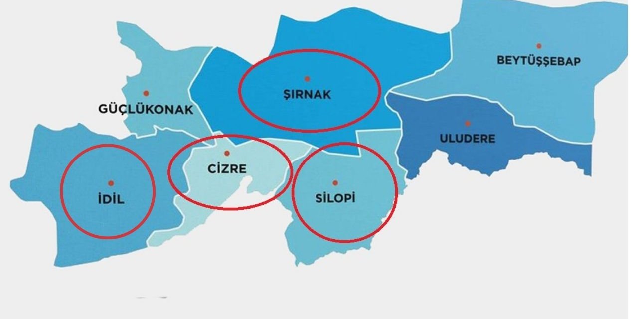 Şırnak Cizre, Silopi ve İdil İlçelerindeki Vatandaşlar Dikkat: Bu Saatlere Uyarı Yapıldı!