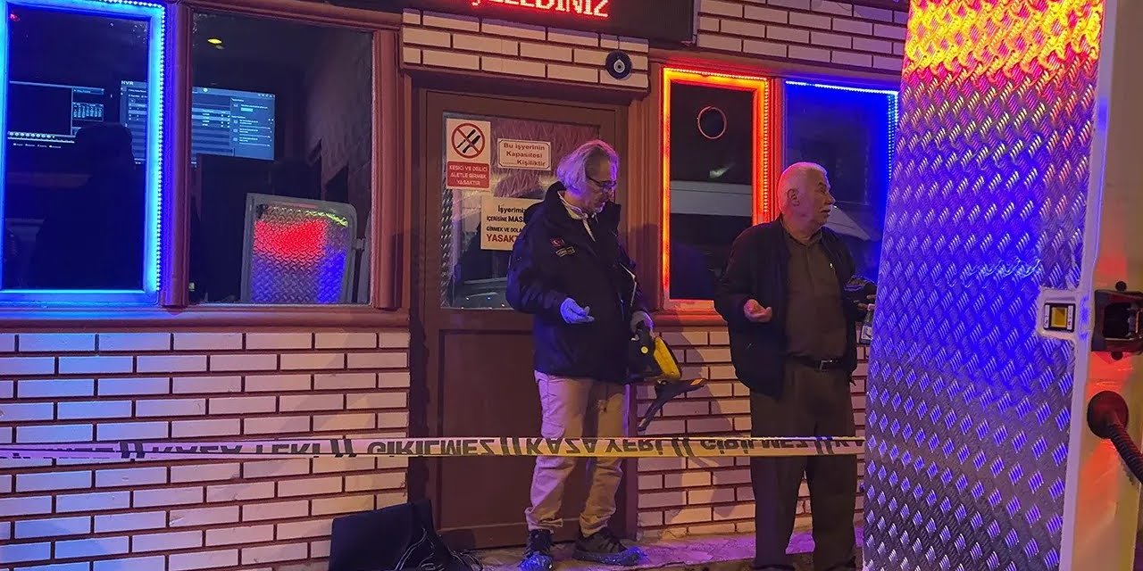 Gece kulübünde silahlı kavgada 1 kişi öldü