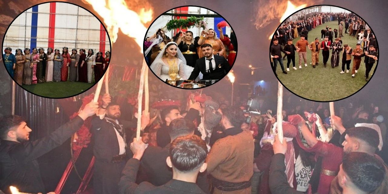 Şırnak’ta 2 gün 2 gece süren aşiret düğününe 5 bin kişi katıldı: Gelin ve damada 2 milyon liralık takı takıldı