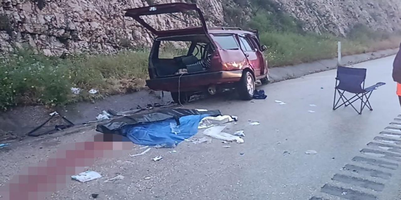 Mersin-Adana-Gaziantep Otoyolu'nda feci kazada: 2 ölü, 7 yaralı