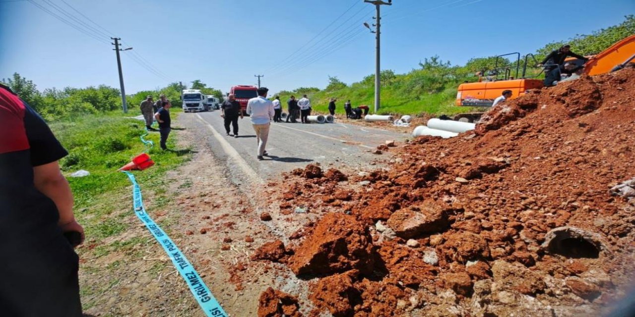 Kanalizasyon Borusu Döşerken Göçük Yaşandı: 1 İşçi Hayatını Kaybetti