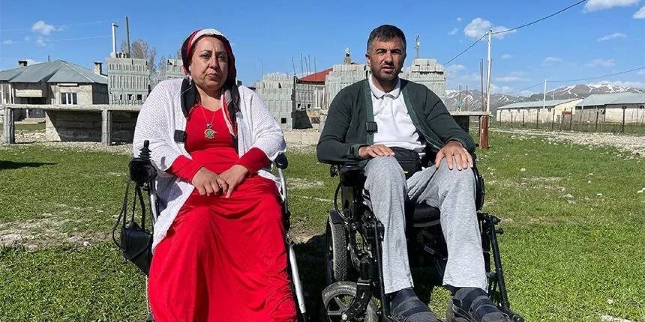 Hakkari'de engelli çift destek bekliyor