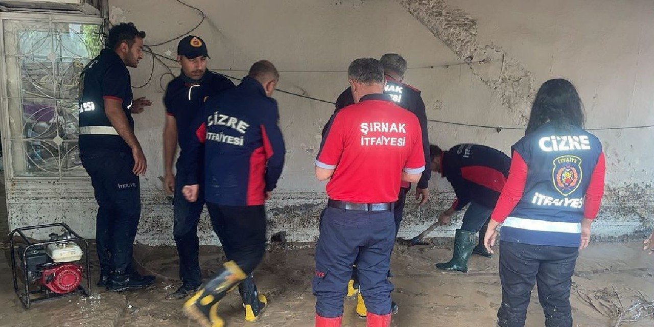 Şırnak Belediyesi destek için Cizre’ye ekip gönderdi