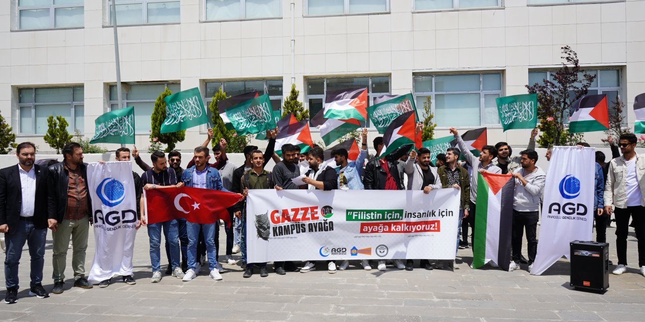 Şırnak’ta, ABD Ve Avrupa’da Filistin İçin Eylem Yapan Üniversite Öğrencilerine Destek Açıklaması