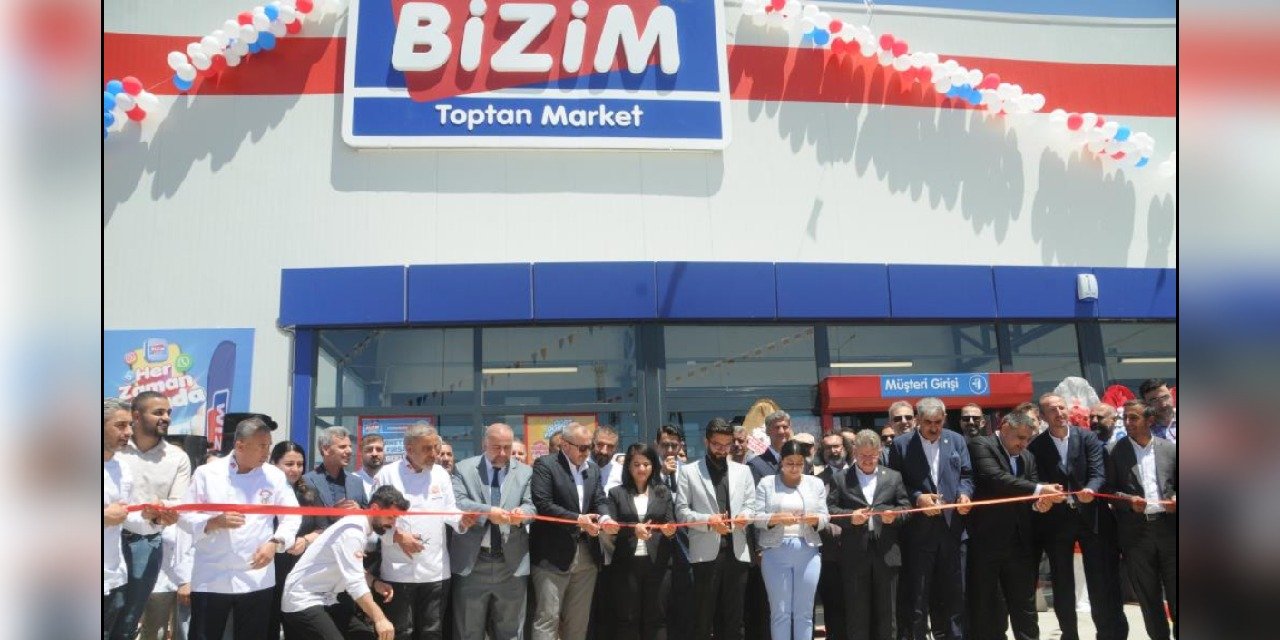 Bizim Toptan Market 183. şubesini Cizre’de açarak hizmet vermeye başladı
