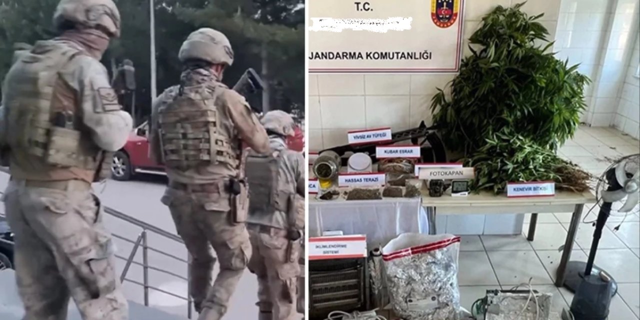 Jandarma'dan 20 ilde dev operasyon: 366 kişi yakalandı