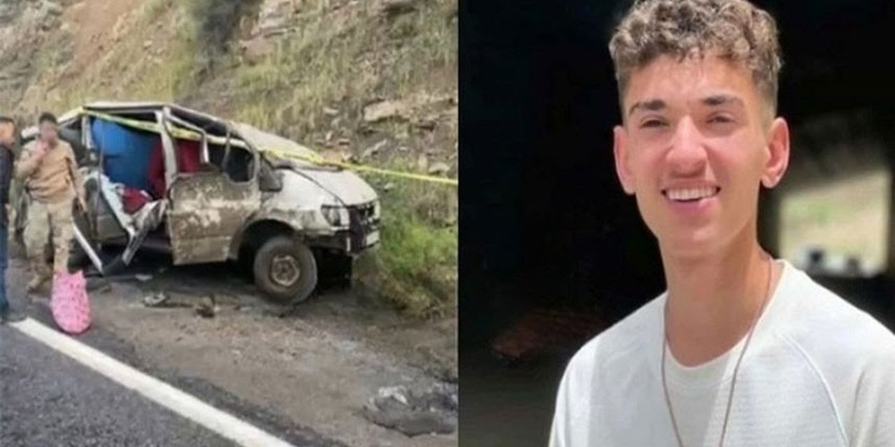 Hakkari'de minibüs takla attı, 1 genç hayatını kaybetti, 6 yaralı