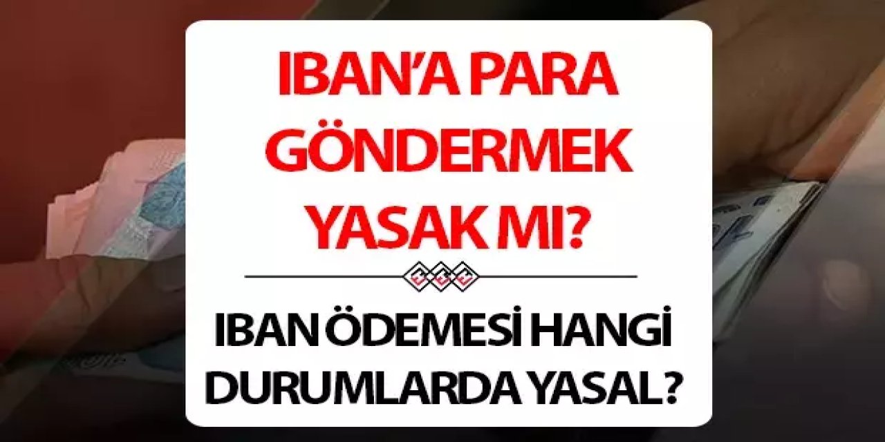 Son Dönemlerin En Güncel Sorusu İBAN'a Para Atmak Yasak Mı? Cezası Var Mı? Hangi Durumlarda Ceza Var? İşte Detaylar