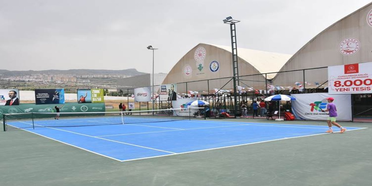Bir çok ülkeden sporcuların katılacağı Şırnak 3. Uluslararası Cudi Cup Tenis Turnuvası başlıyor