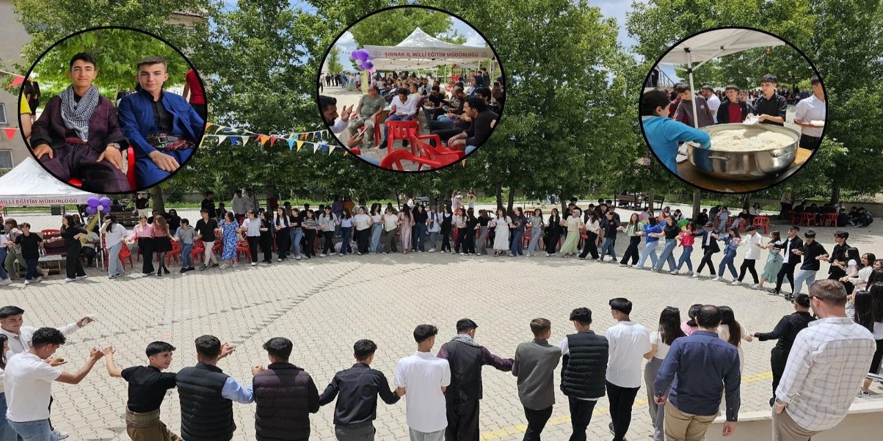 Şırnak Anadolu Lisesi "Geleneksel Pilav Şenliği" Etkinliği Düzenledi