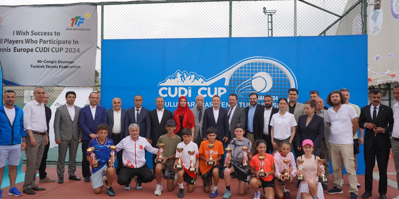 Şırnak’ta Cudi Cup Tenis Turnuvası Sona Erdi