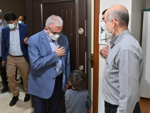 Diyarbakır Valisi Münir Karaloğlu'ndan Yasin Börü'nün ailesine ziyaret