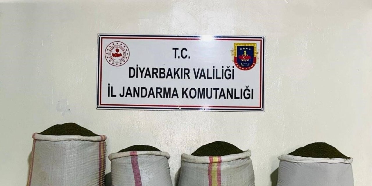 Diyarbakır'da 68 Kilo Esrar Ele Geçirildi