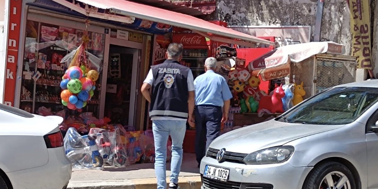 Şırnak Belediyesi Zabıta Müdürlüğü'nden Bayram Öncesi Patlayıcı Denetim