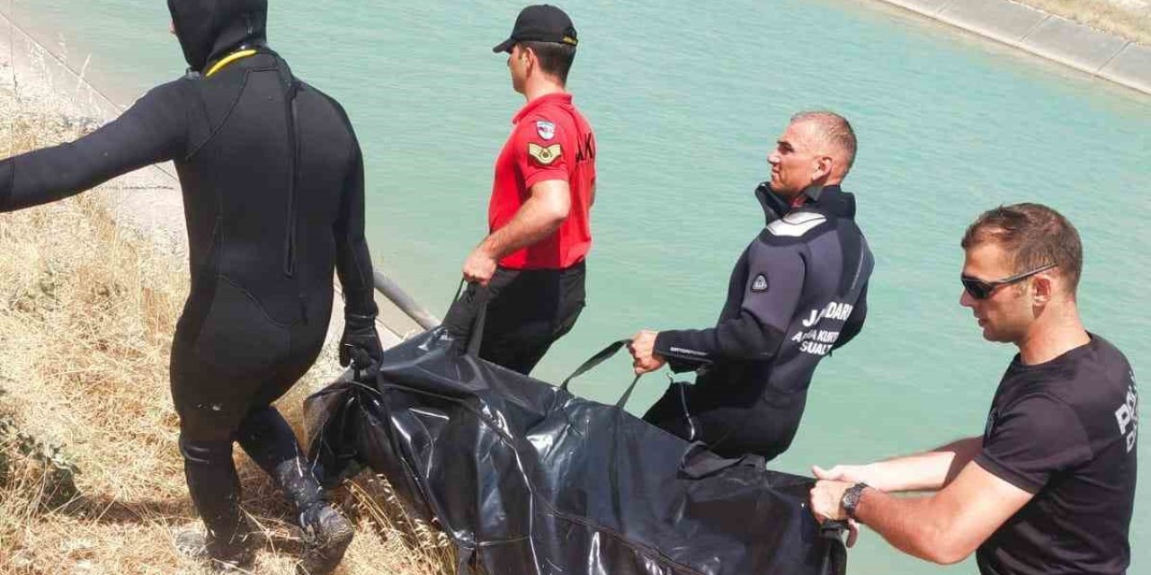 Sulama kanalına giren çocuğun cansız bedeni bulundu