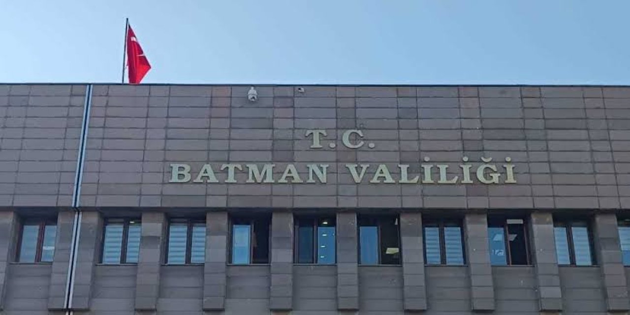 Batman'da 15 Günlük Yasak