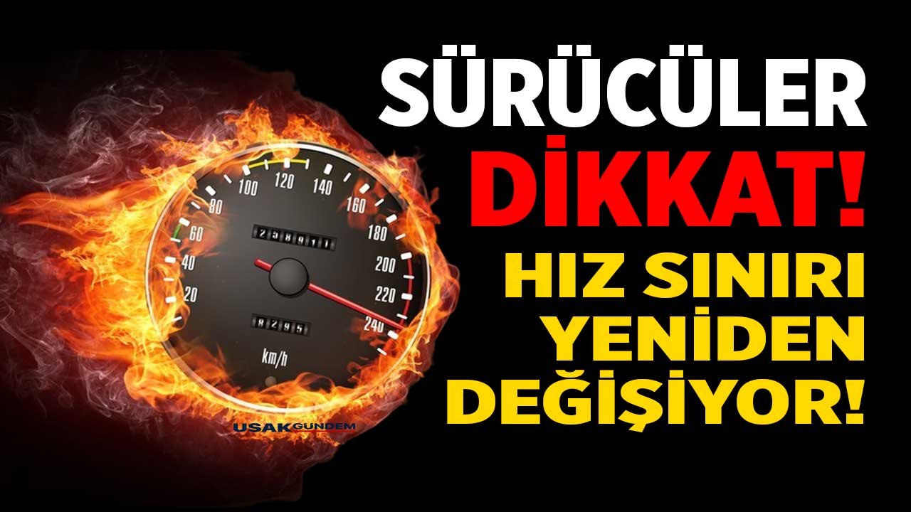 Ehliyet ve araç sahiplerinin dikkatine! Trafikte ve otoyollarda hız sınırları değişiyor