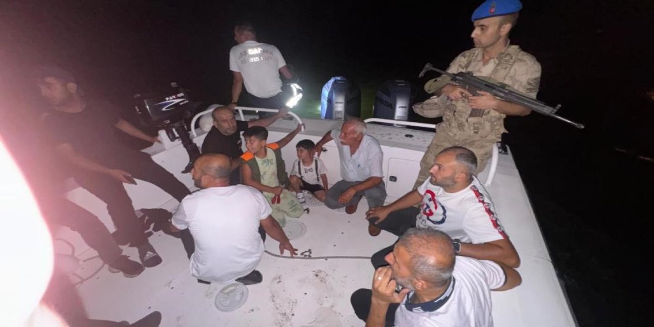 Batman’da barajda 9 kişi mahsur kaldı