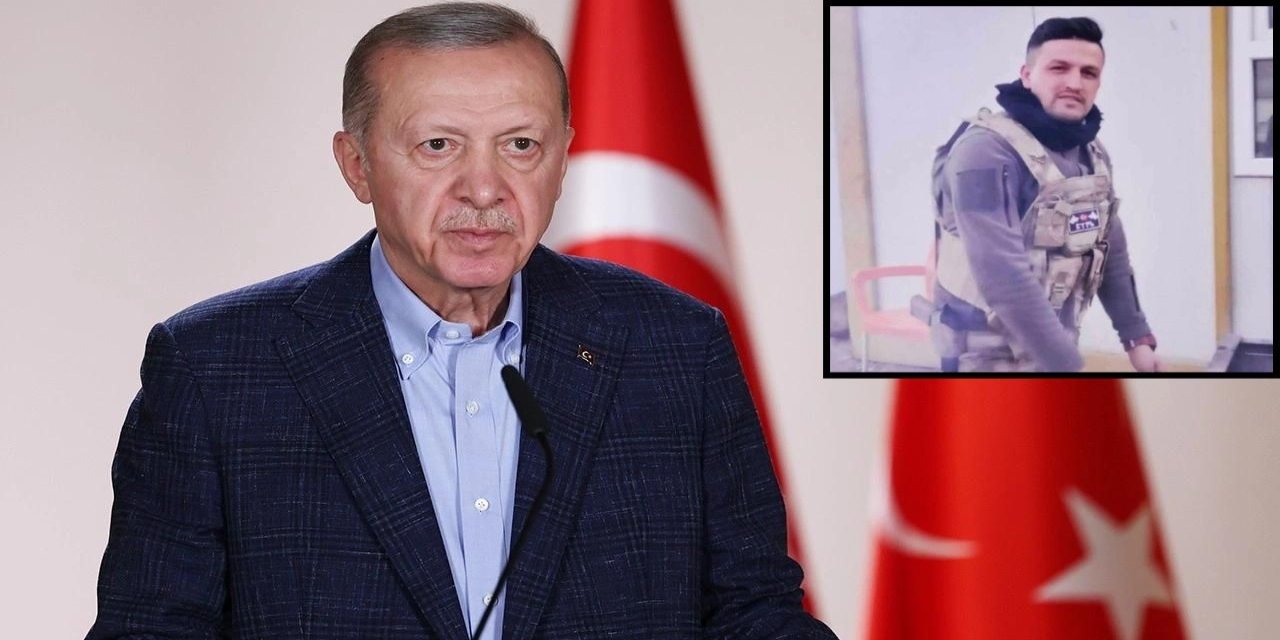 Cumhurbaşkanı Erdoğan'dan Şırnak'ta şehit olan güvenlik korucusunun ailesine başsağlığı mesajı