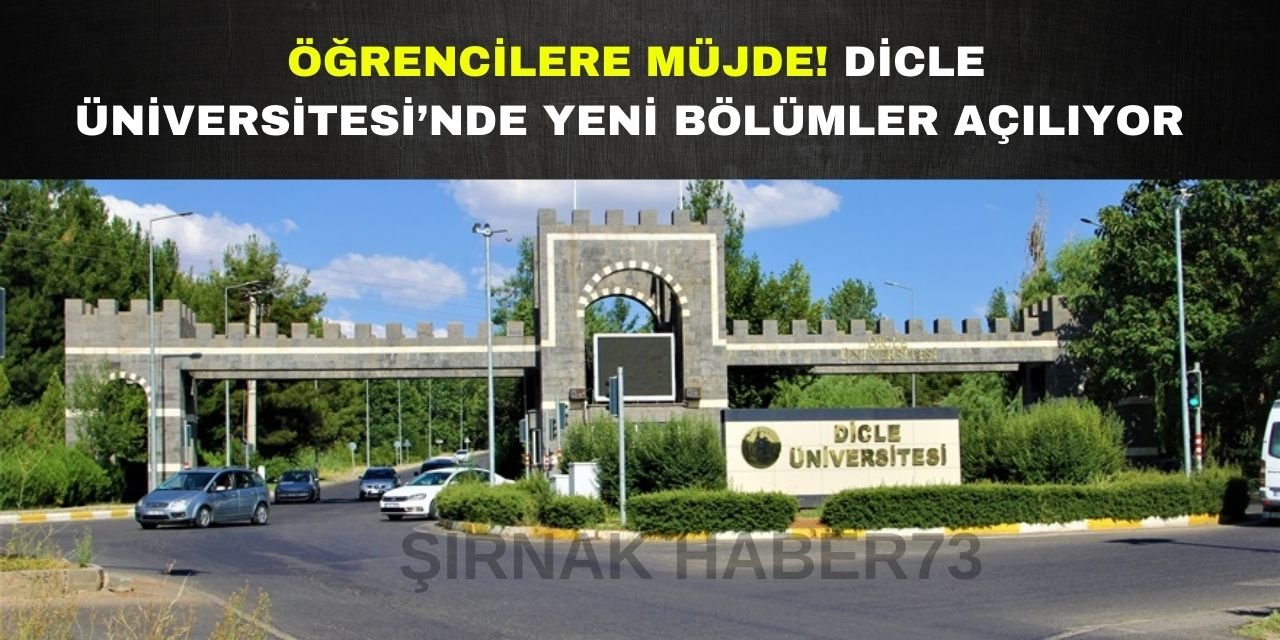 Dicle Üniversitesi'nde 7 yeni bölüm açıldı: Öğrenci alımları başlıyor!