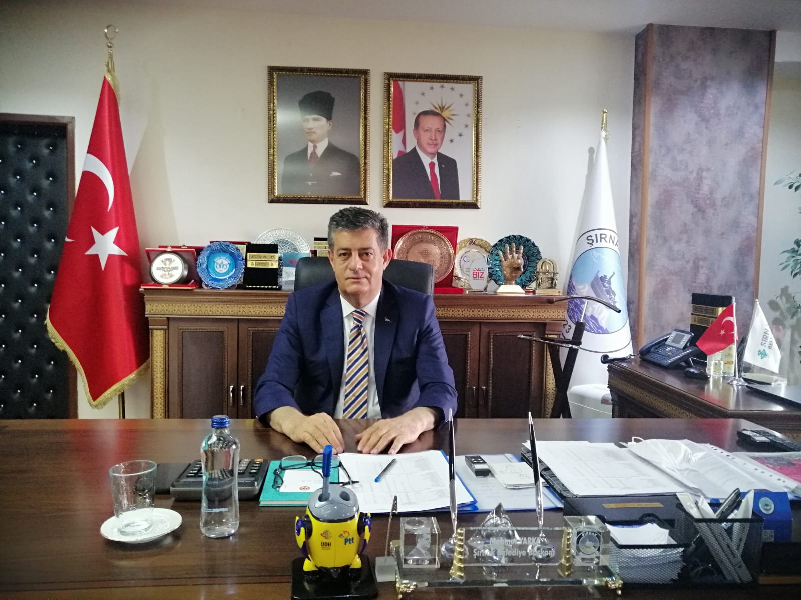 BAŞKAN YARKA YAPILAN ÇALIŞMA VE PROJELERİ DEĞERLENDİRDİ