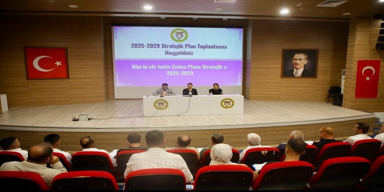 Cizre Belediyesi, 2025-2029 Stratejik Eylem Planı için İlk Çalıştayını Gerçekleştirdi