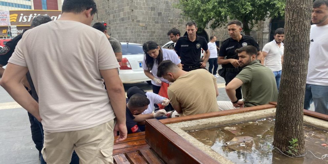 Diyarbakır’da park kavgası: 2 yaralı