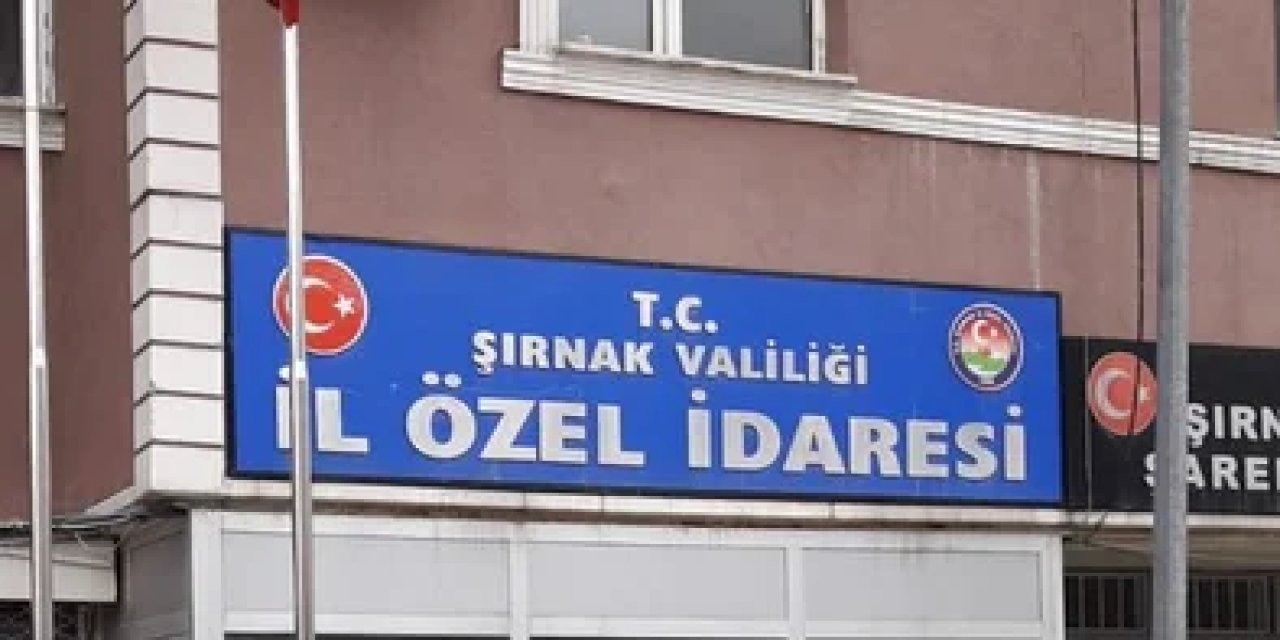 Şırnak İl Özel İdaresi 15 Daimi Personel Alımı Yapacak: İşte Başvuru Şartları