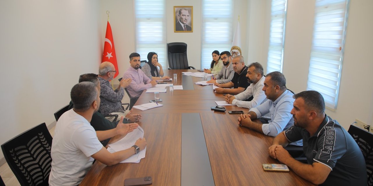 Cizre Belediyesi Temizlik ve Sağlık Komisyonu Toplantısı Gerçekleşti