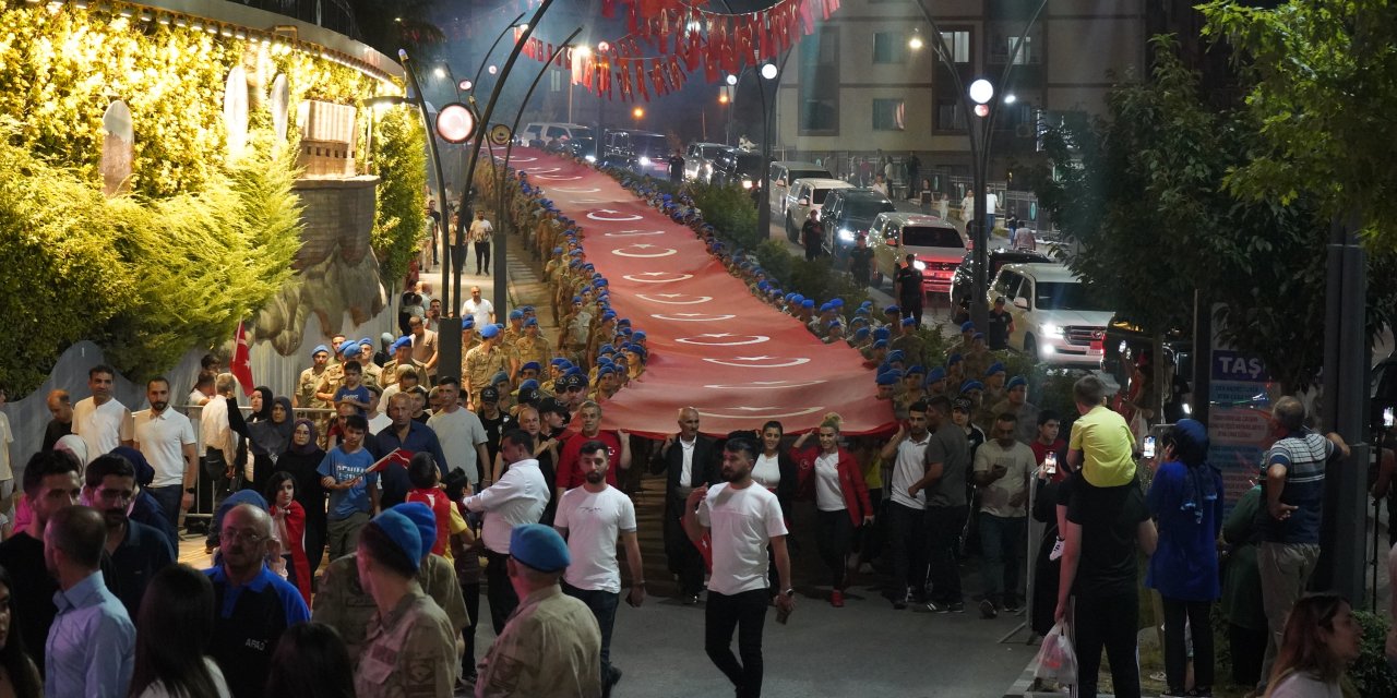 Şırnak'ta 15 Temmuz Demokrasi ve Milli Birlik Günü buluşması