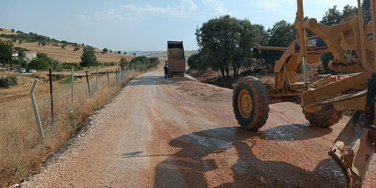 Diyarbakır’da kırsal mahallelerde yol yapım çalışmaları devam ediyor