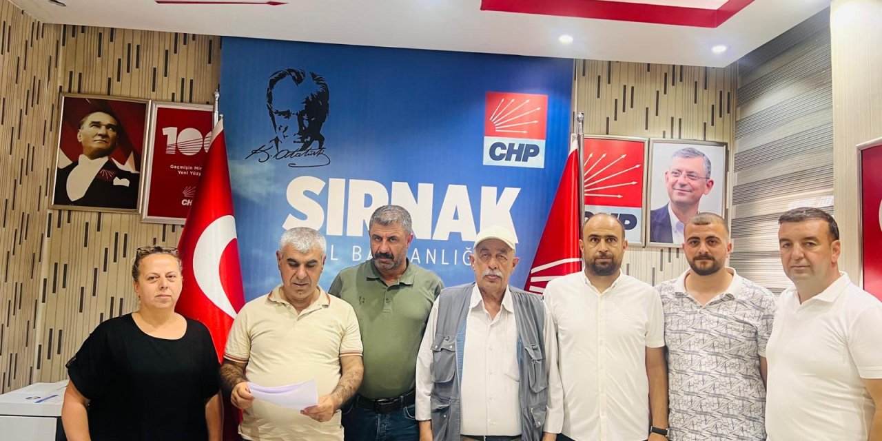 CHP Şırnak Merkez İlçe Başkanı Osman Yeren’den Eğitim Maratonu Basın Açıklaması