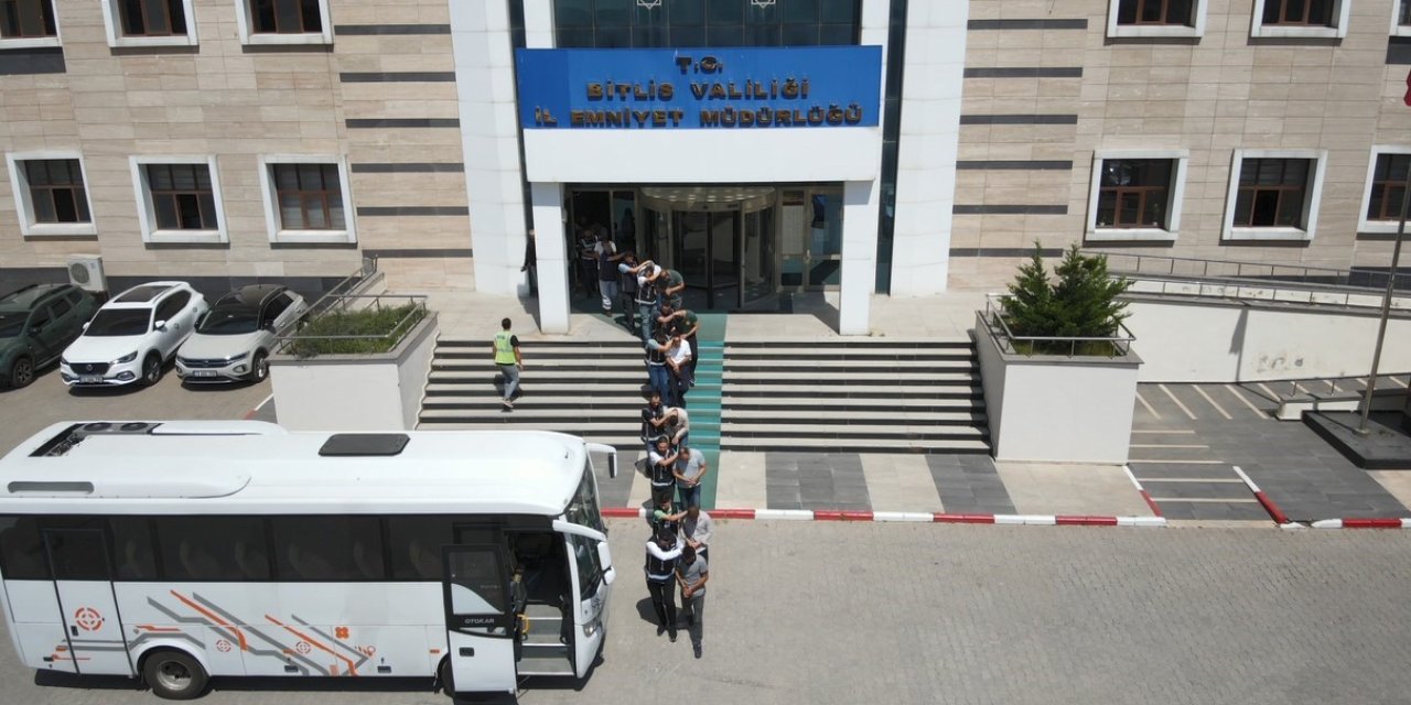 Bitlis’te sahte sağlık raporu operasyonunda 19 kişi tutuklandı