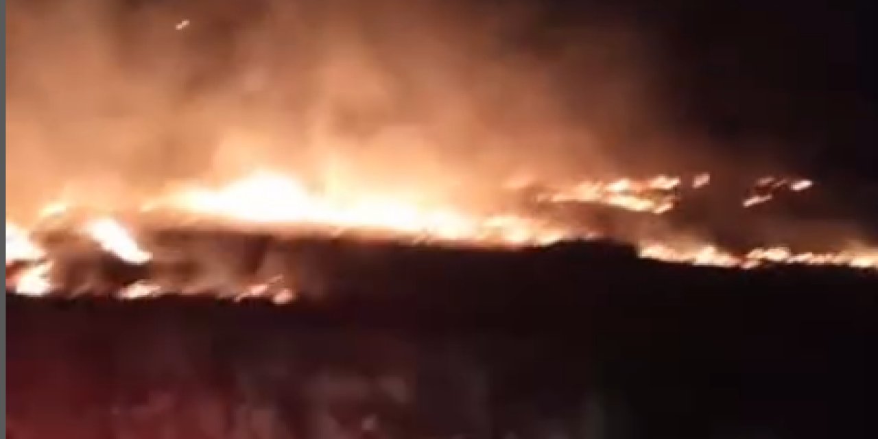 Şırnak’ta Anız Yangını 3 Saatte Kontrol Altına Alındı! 100 Dönüm Arsa Yandı