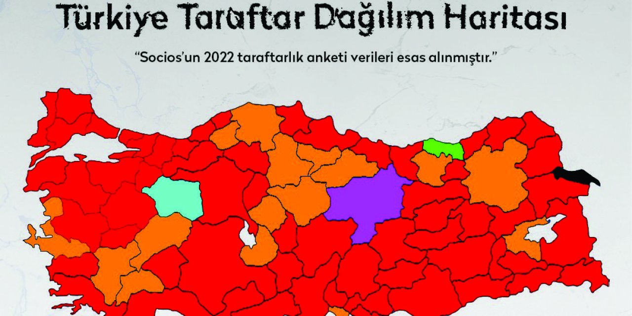 Şırnak’ta Hangi Takımın Taraftarı Daha Fazla? İşte Şırnak’taki Taraftar Oranları