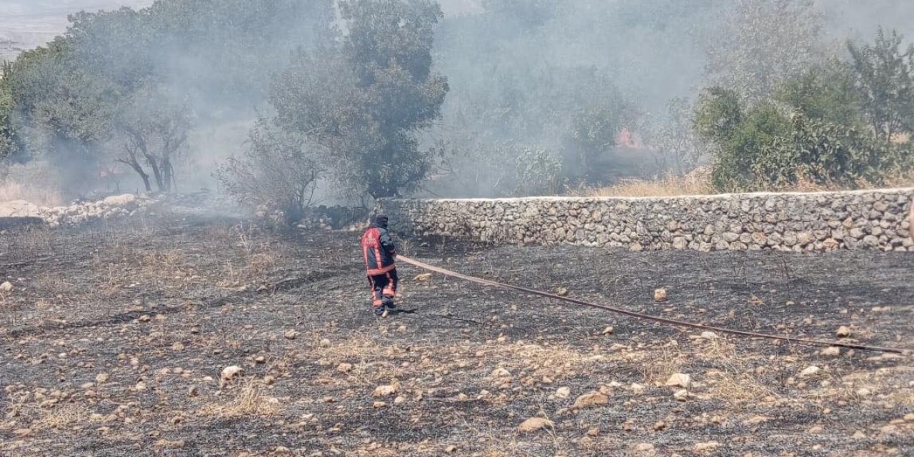 Şırnak'ta Örtü Yangını