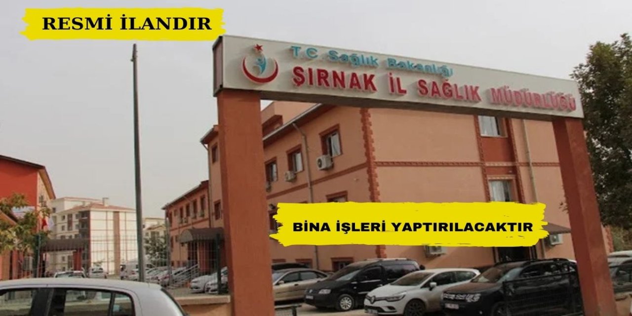 Bina İşleri Yaptırılacaktır