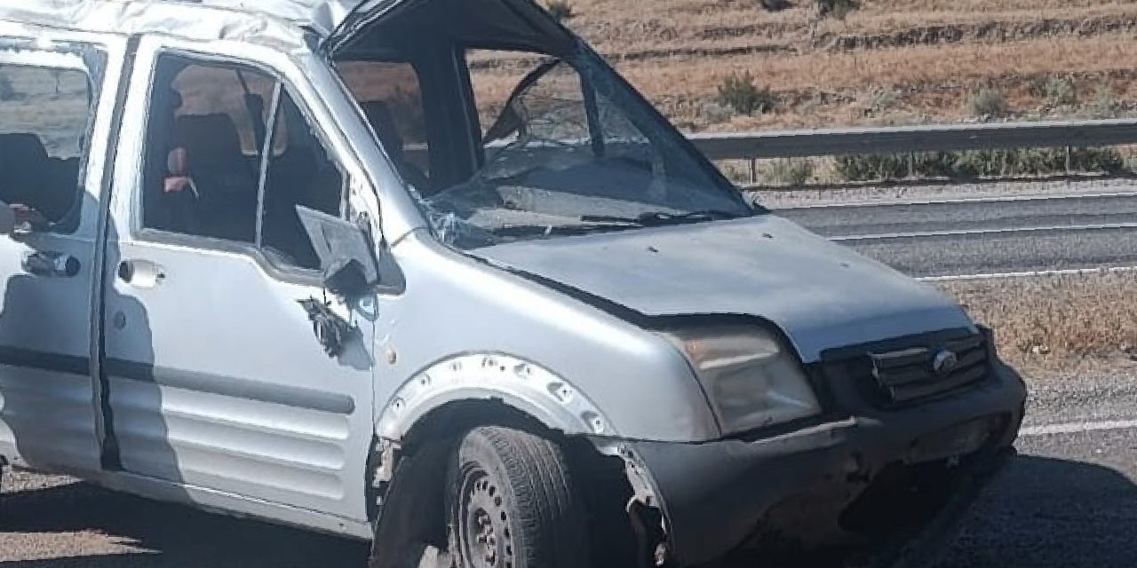 Siirt'te takla atan araçta 4 kişi yaralandı