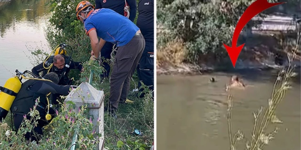 Sulama Kanalına Düşen Çocuğu Kurtarırken Canından Oldu