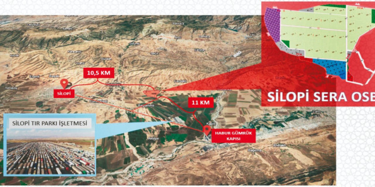 Şırnak, Seracılığın Yeni Merkezi Oluyor! Yıllık 1,5 Milyar TL Gelir Bekleniyor